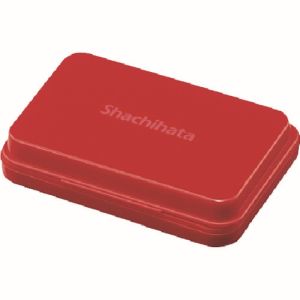 シャチハタ シャチハタ スタンプ台 小形 赤 HGN-1-R