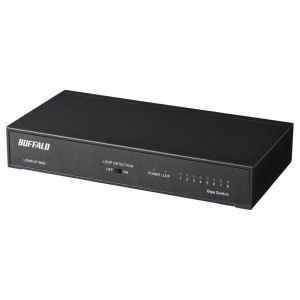バッファロー BUFFALO バッファロー LSW6-GT-8NS/DBK スイッチングハブ