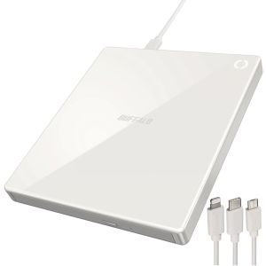 バッファロー BUFFALO バッファロー RR-C1-WH/D スマートフォン用CDレコーダー