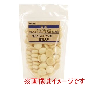 ペットプロジャパン PetPro ペットプロジャパン 国産おやつ おいしいクッキー 豆乳入り 65g PetPro