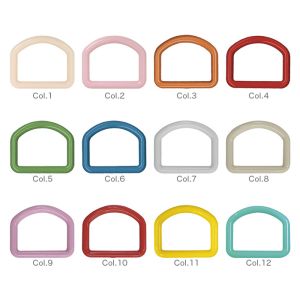 ナスカ NASKA NASKA リレ スキップ カラーDカン 25mm 2個入 カラー 3 LS-01 ナスカ