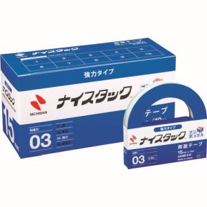 ニチバン NICHIBAN ニチバン NWBB-K15 両面テープ ナイスタック 強力タイプ 15mmX18m 大巻10巻入