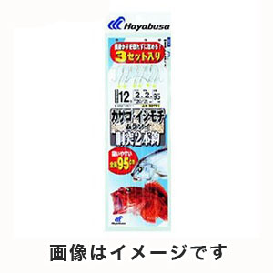 ハヤブサ Hayabusa ハヤブサ カサゴ イシモチ ムラソイ 胴突2本鈎 14号 ハリス 3 SD781